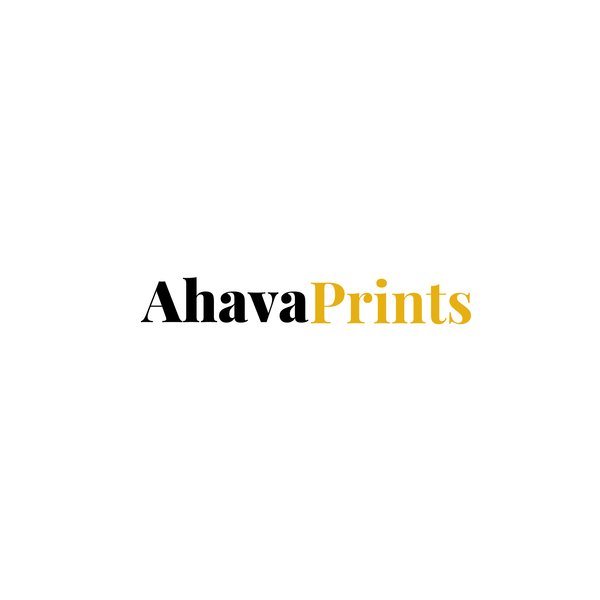 AhavaPrints - Scriptured Wall Art