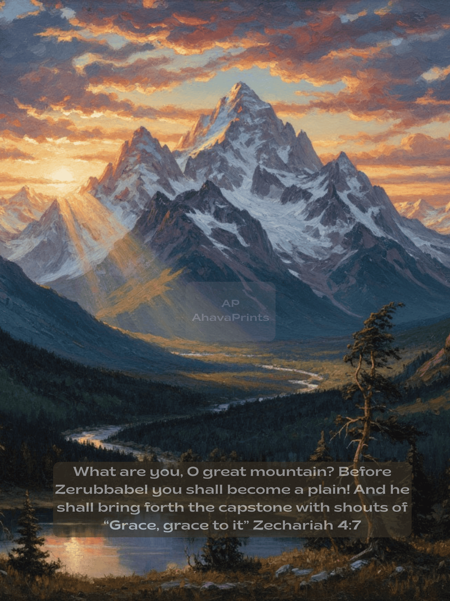 Mountain of Challenge (Portrait)