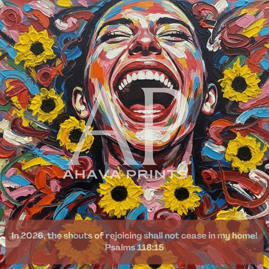 Rejoicing - Psalms 118:15 Wall Art